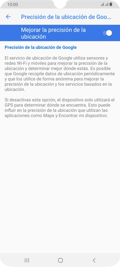 Pulsa el indicador junto a Pulsa el indicador junto a