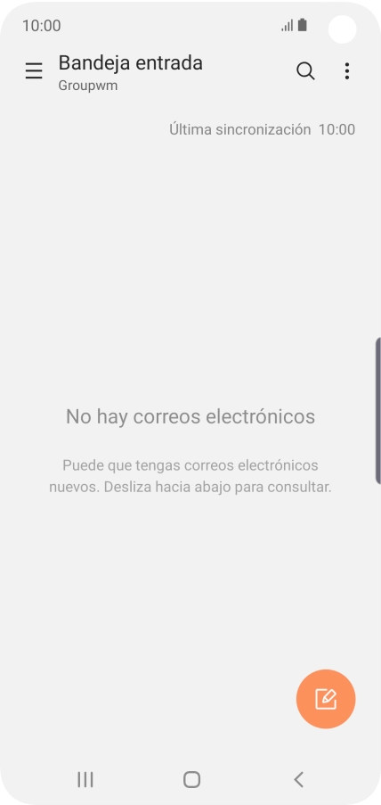 Desliza el dedo hacia la derecha desde la parte izquierda de la pantalla. Desliza el dedo hacia la derecha desde la parte izquierda de la pantalla.