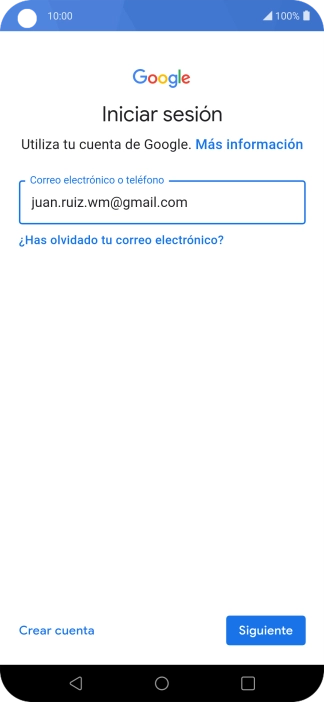 Pulsa Siguiente.