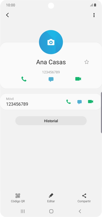 Pulsa la tecla de inicio para terminar y regresar a la pantalla de inicio. Pulsa la tecla de inicio para terminar y regresar a la pantalla de inicio.