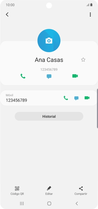 Pulsa la tecla de inicio para terminar y regresar a la pantalla de inicio. Pulsa la tecla de inicio para terminar y regresar a la pantalla de inicio.