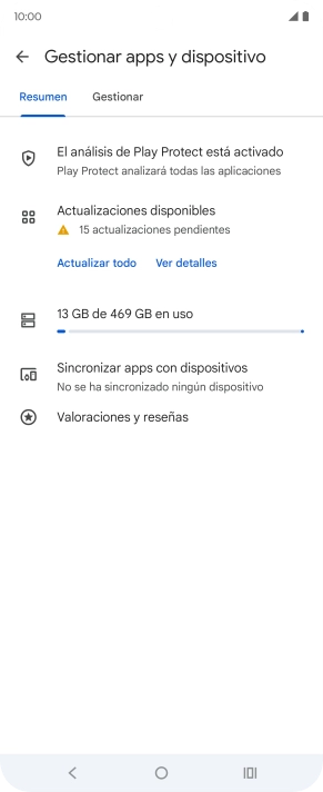 Pulsa Gestionar. Pulsa Gestionar.