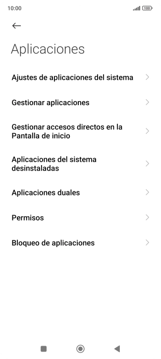 Pulsa Gestionar aplicaciones. Pulsa Gestionar aplicaciones.