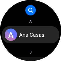 Pulsa el contacto deseado. Pulsa el contacto deseado.
