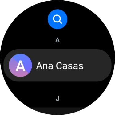 Pulsa el contacto deseado. Pulsa el contacto deseado.