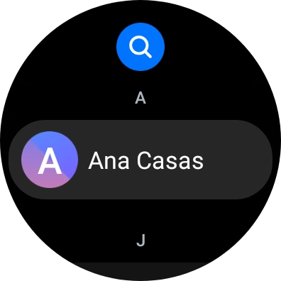 Pulsa el contacto deseado. Pulsa el contacto deseado.