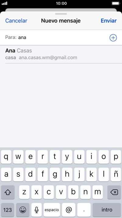 Pulsa el contacto deseado. Pulsa el contacto deseado.