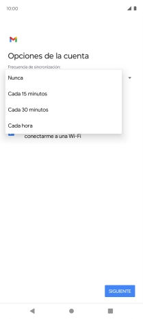 Pulsa el ajuste deseado. Pulsa el ajuste deseado.
