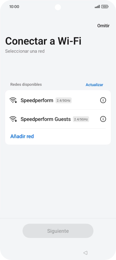Pulsa la red wifi deseada. Pulsa la red wifi deseada.
