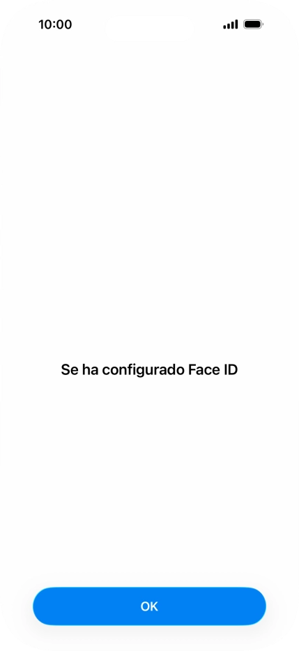 Pulsa OK. Si no has añadido anteriormente un código de seguridad, tendrás que introducir un código de libre elección dos veces consecutivas. Pulsa OK. Si no has añadido anteriormente un código de seguridad, tendrás que introducir un código de libre elección dos veces consecutivas.
