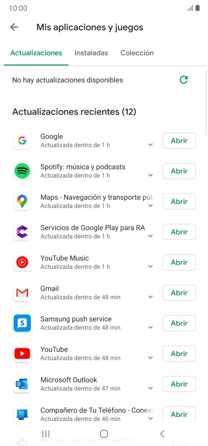 Pulsa Instaladas. Pulsa Instaladas.