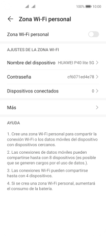 Pulsa Nombre del dispositivo. Pulsa Nombre del dispositivo.