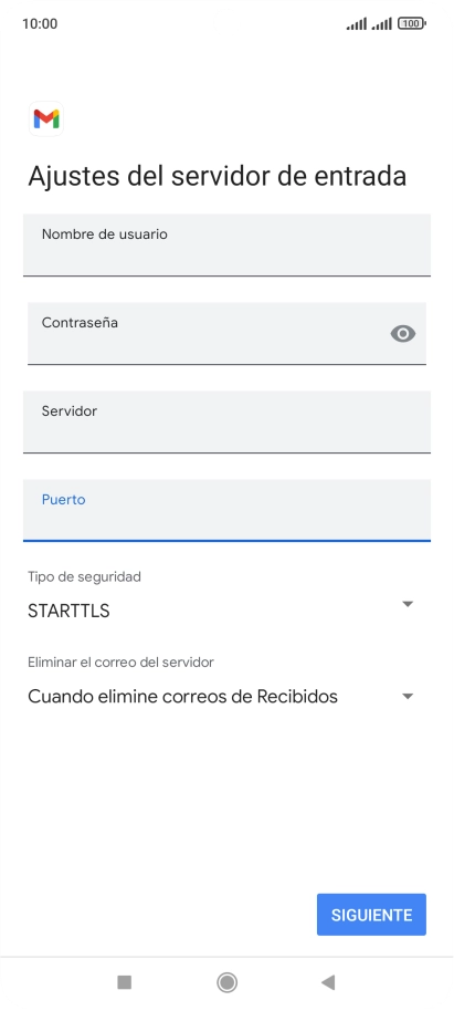 Pulsa la lista desplegable bajo 