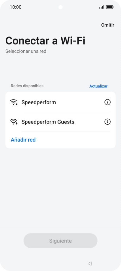 Pulsa la red wifi deseada. Pulsa la red wifi deseada.