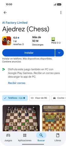 Desliza el dedo hacia arriba desde la parte inferior de la pantalla para terminar y volver a la pantalla de inicio.