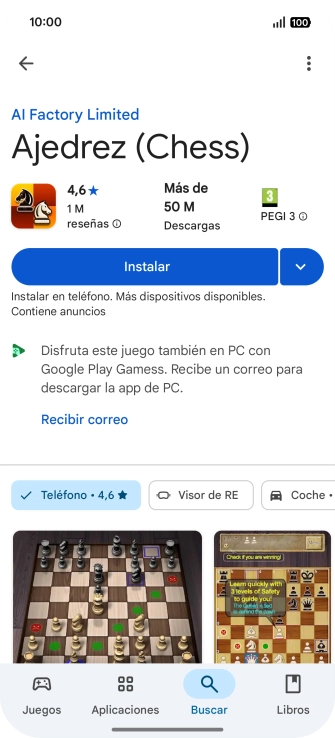 Desliza el dedo hacia arriba desde la parte inferior de la pantalla para terminar y volver a la pantalla de inicio.