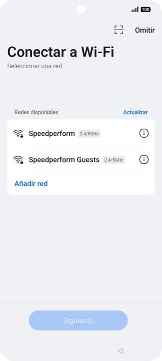 Pulsa la red wifi deseada. Pulsa la red wifi deseada.