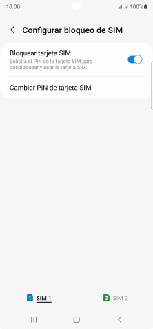 Pulsa la tarjeta SIM deseada. Pulsa la tarjeta SIM deseada.