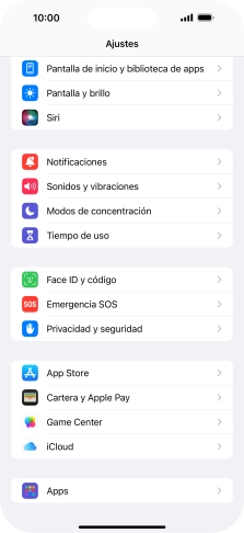 Pulsa Privacidad y seguridad. Pulsa Privacidad y seguridad.