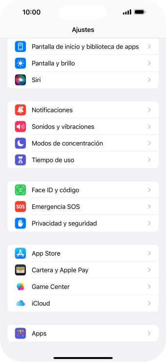 Pulsa Privacidad y seguridad. Pulsa Privacidad y seguridad.