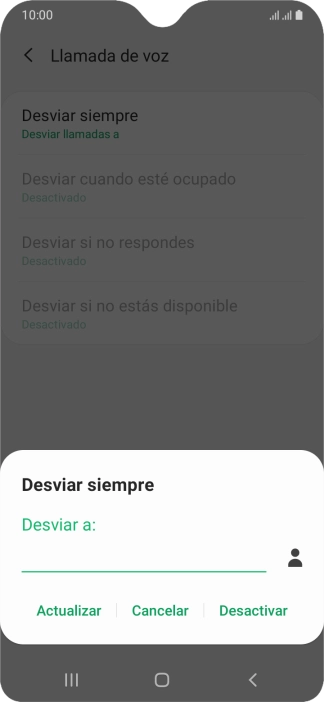 Pulsa Desactivar. Pulsa Desactivar.