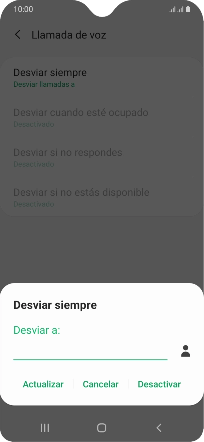 Pulsa Desactivar. Pulsa Desactivar.