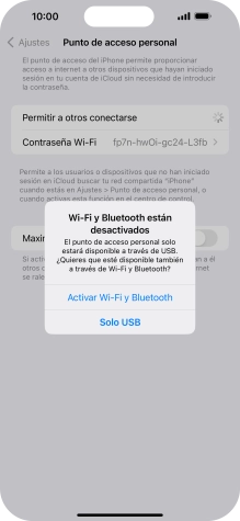 Si el wifi está desactivado, pulsa Activar Wi-Fi y Bluetooth. Si el wifi está desactivado, pulsa Activar Wi-Fi y Bluetooth.
