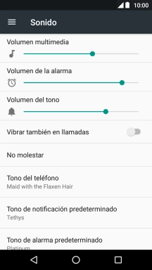 Pulsa la tecla de inicio para terminar y regresar a la pantalla de inicio.