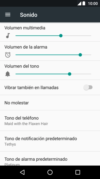 Pulsa la tecla de inicio para terminar y regresar a la pantalla de inicio.