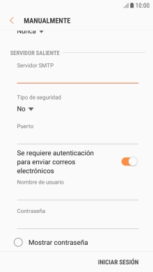 Pulsa la lista desplegable bajo 