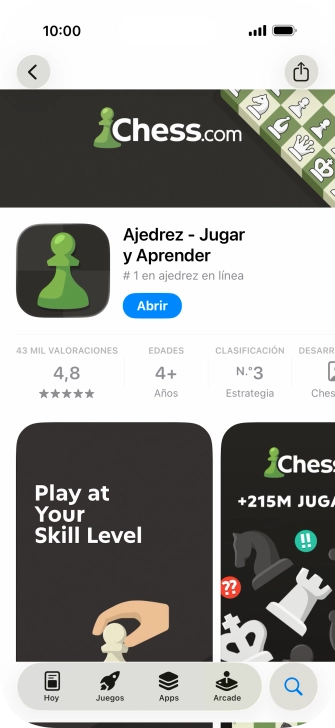 Desliza el dedo hacia arriba desde la parte inferior de la pantalla para terminar y volver a la pantalla de inicio. Desliza el dedo hacia arriba desde la parte inferior de la pantalla para terminar y volver a la pantalla de inicio.