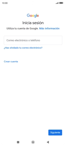 Si no tienes una cuenta de Google, pulsa Crear cuenta y sigue las indicaciones de la pantalla para ver cómo crear una cuenta nueva. Si no tienes una cuenta de Google, pulsa Crear cuenta y sigue las indicaciones de la pantalla para ver cómo crear una cuenta nueva.