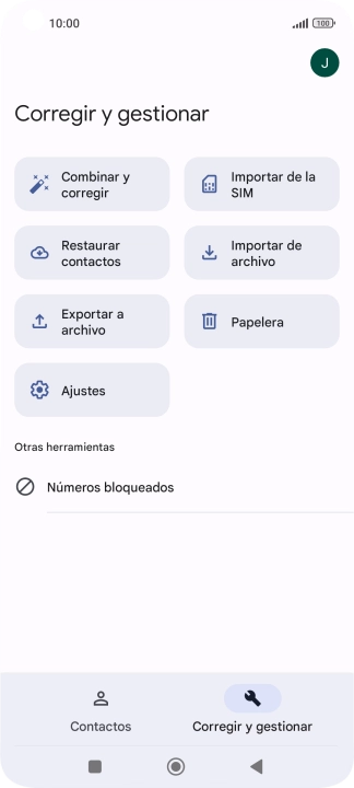 Pulsa Importar de la SIM. Pulsa Importar de la SIM.