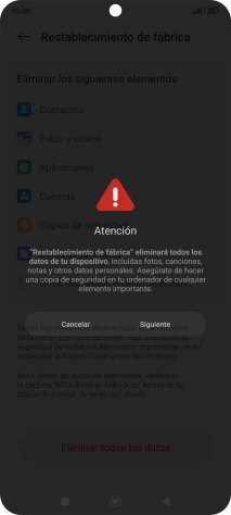 Pulsa Siguiente.