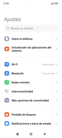 Pulsa Más opciones de conectividad.