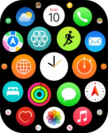 Pulsa el icono de reproductor de música.