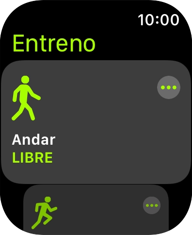 Pulsar un tipo de entrenamiento para iniciarlo. Pulsar un tipo de entrenamiento para iniciarlo.