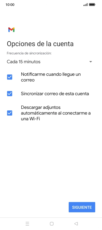 Pulsa la lista desplegable bajo 