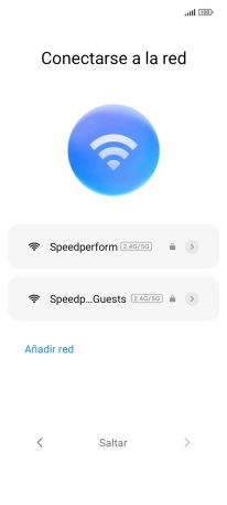 Pulsa la red wifi deseada. Pulsa la red wifi deseada.