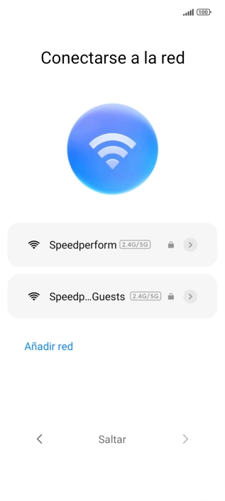 Pulsa la red wifi deseada. Pulsa la red wifi deseada.