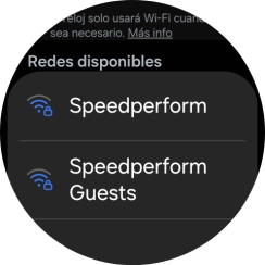 Pulsa la red wifi deseada. Pulsa la red wifi deseada.