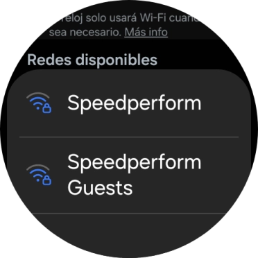 Pulsa la red wifi deseada. Pulsa la red wifi deseada.