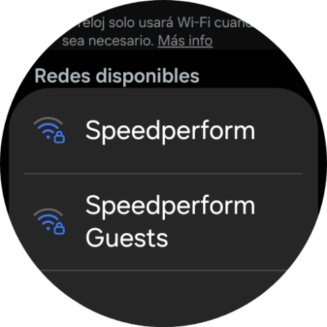 Pulsa la red wifi deseada. Pulsa la red wifi deseada.