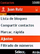 Selecciona Ajustes. Selecciona Ajustes.