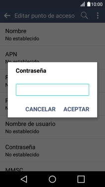 Introduce wap125 y pulsa ACEPTAR. Introduce wap125 y pulsa ACEPTAR.