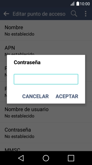 Introduce wap125 y pulsa ACEPTAR. Introduce wap125 y pulsa ACEPTAR.