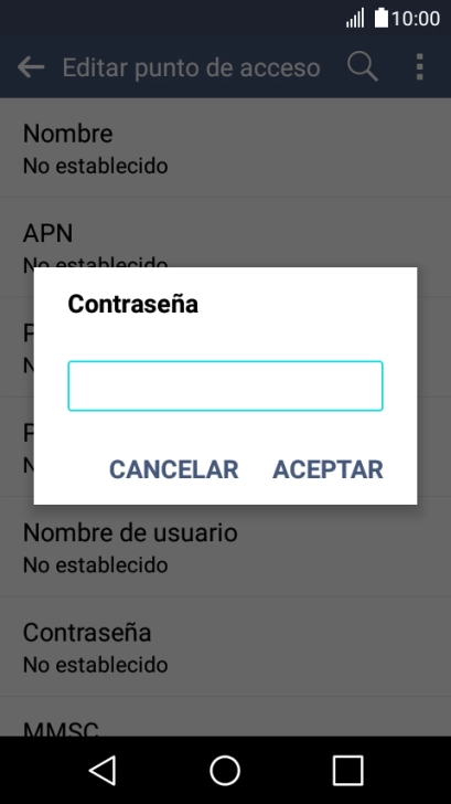 Introduce wap125 y pulsa ACEPTAR. Introduce wap125 y pulsa ACEPTAR.