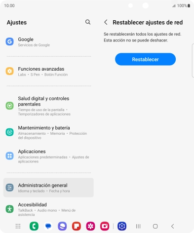 Pulsa Restablecer. Pulsa Restablecer.