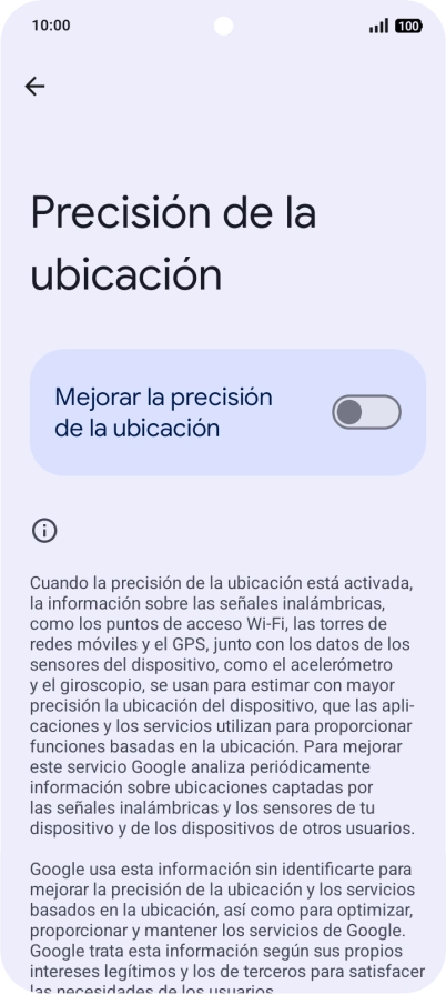 Si pulsas el indicador junto a Si pulsas el indicador junto a