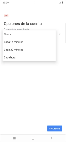 Pulsa el ajuste deseado. Pulsa el ajuste deseado.
